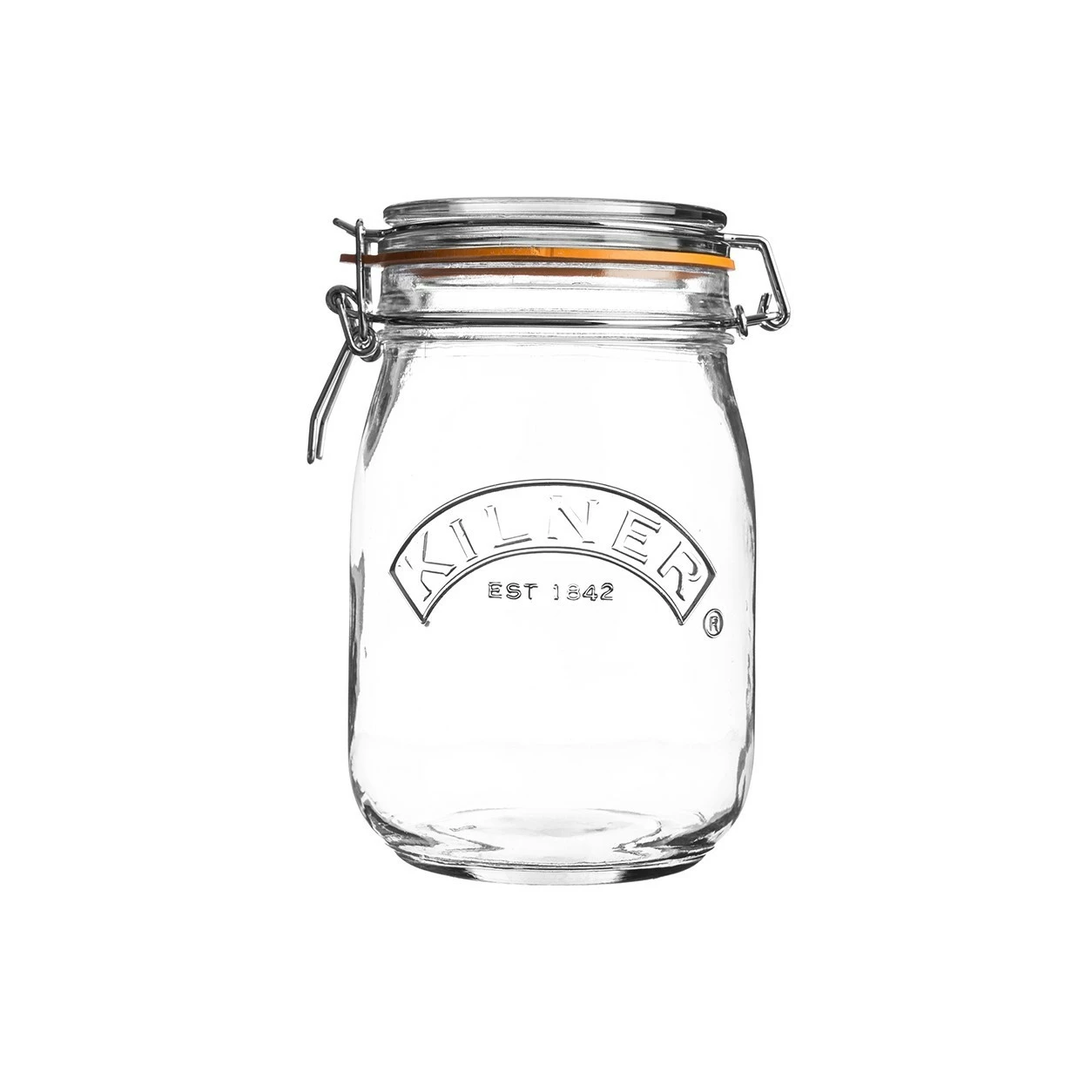 Kilner Round Clip Top Jar 1L 3 Kilner Round Clip Top Jar 1L
