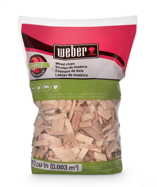 Weber Apple Wood Chips 900g 3 Weber Apple Wood Chips 900g
