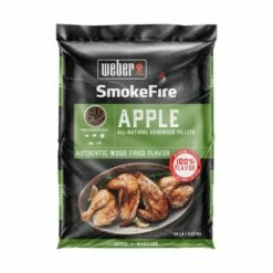 Weber Apple All Natural Hardwood Pellets 9kg