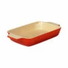 La Cussion Large Rectangular Baker Red 34x24x6cm -THE KITCHEN SHELF Sales 19285
