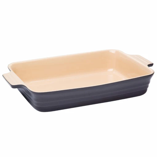 La Cussion XL Rectangular Baker Caviar 34x24x7cm 1 La Cussion XL Rectangular Baker Caviar 34x24x7cm -THE KITCHEN SHELF Sales 19372