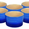 La Cuisson Ramekin Blue Set-6 1 La Cuisson Ramekin Blue Set-6 -THE KITCHEN SHELF Sales 19436
