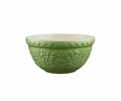 Mason Cash In The Forest Mixing Bowl Hedgehog Green 1.1L