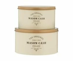 Mason Cash Heritage Set 2 Cake Tins 4L-6L