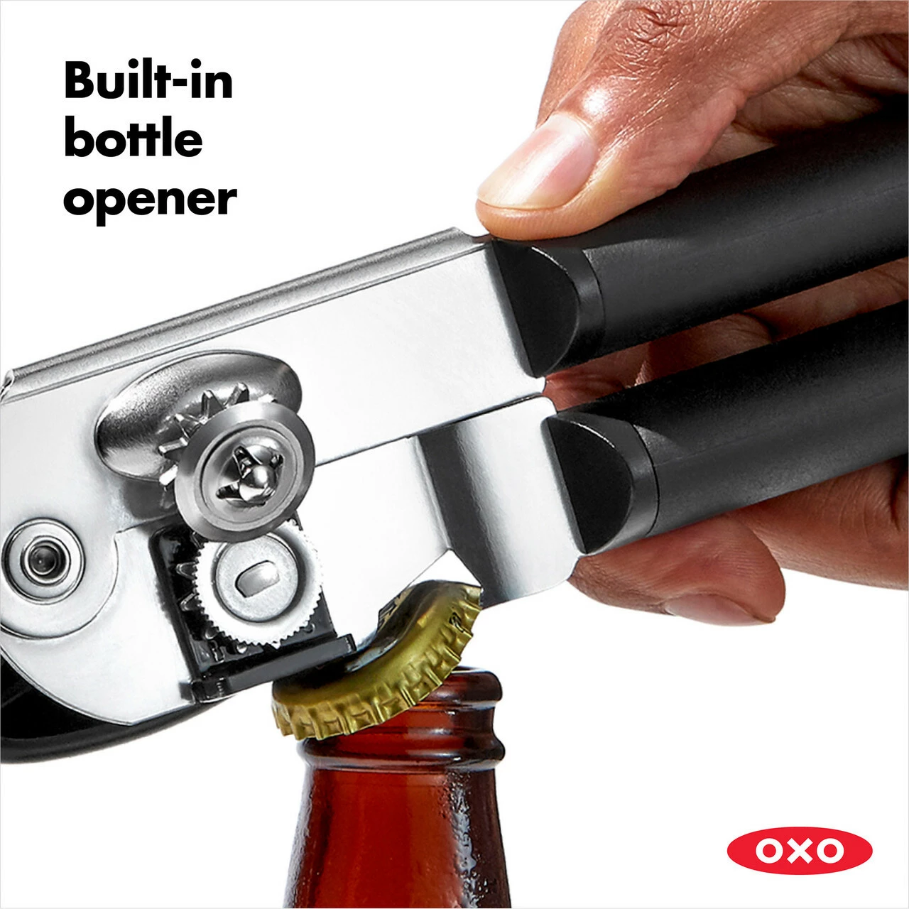 OXO Can Opener Soft Handled 4 OXO Can Opener Soft Handled - Image 2