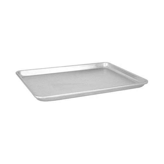 Aluminium Baking Sheet Rolled Edge 340x255x25mm 3 Aluminium Baking Sheet Rolled Edge 340x255x25mm