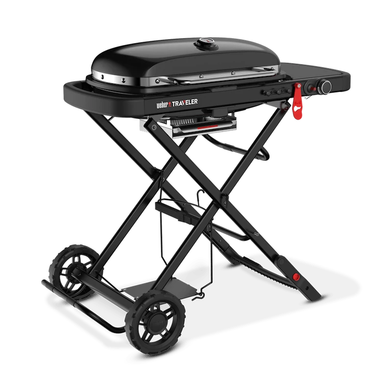 Weber Traveler Stealth Black LP W/Half Hotplate 3 Weber Traveler Stealth Black LP W/Half Hotplate